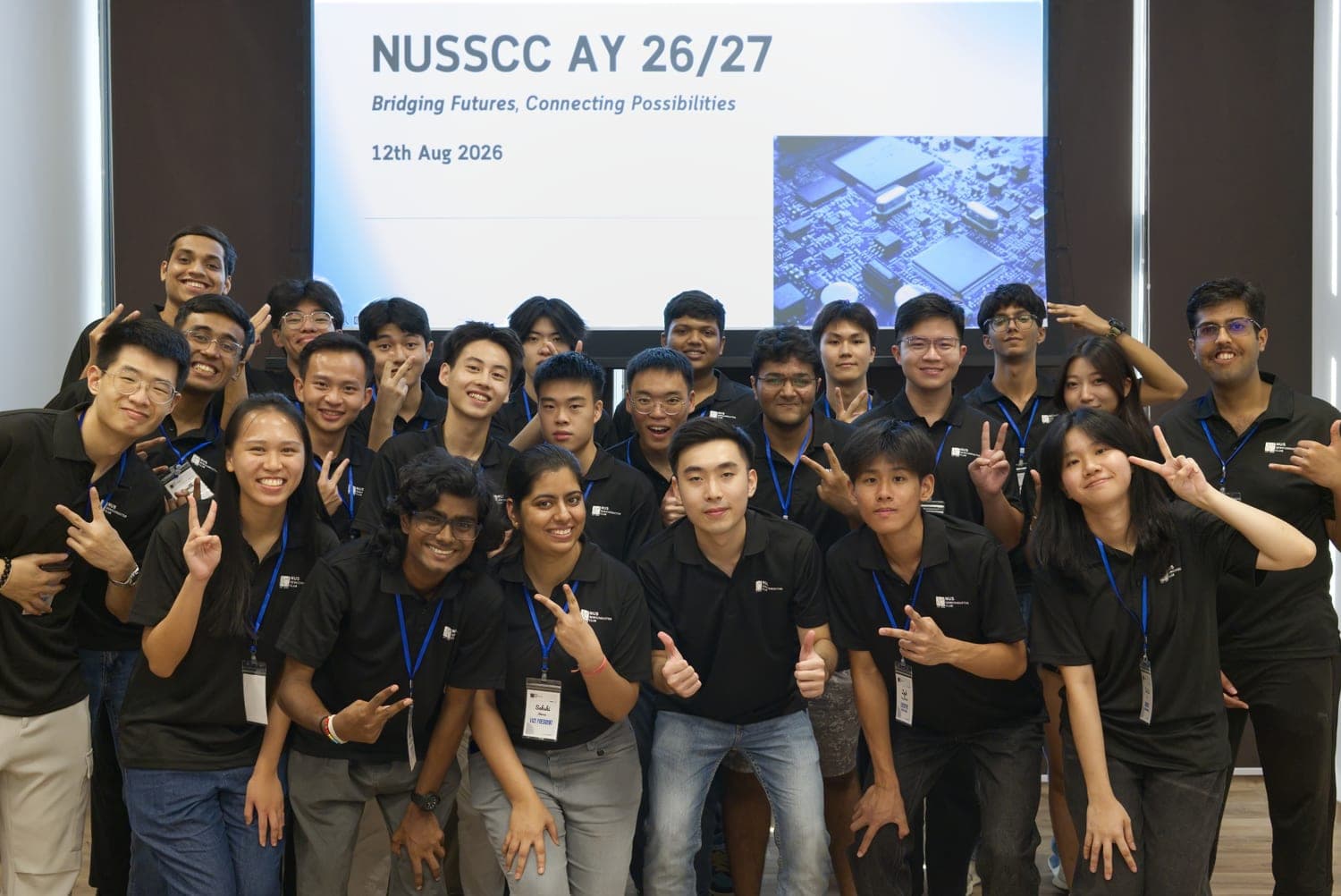 The NUS Semiconductor Club committee for AY 2026/27